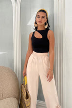 Load image into Gallery viewer, Cutout Front Knitted Crop
