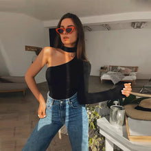 Load image into Gallery viewer, One Shoulder Bodysuit
